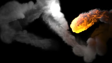 My first Blender Animation - Fireball