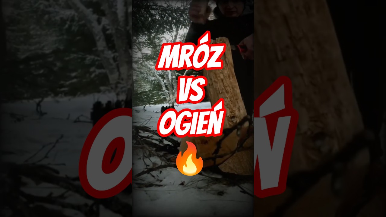 Gotowanie Bushraftowe na Mrozie.. #norwegia #bushcraft #biwak #survival