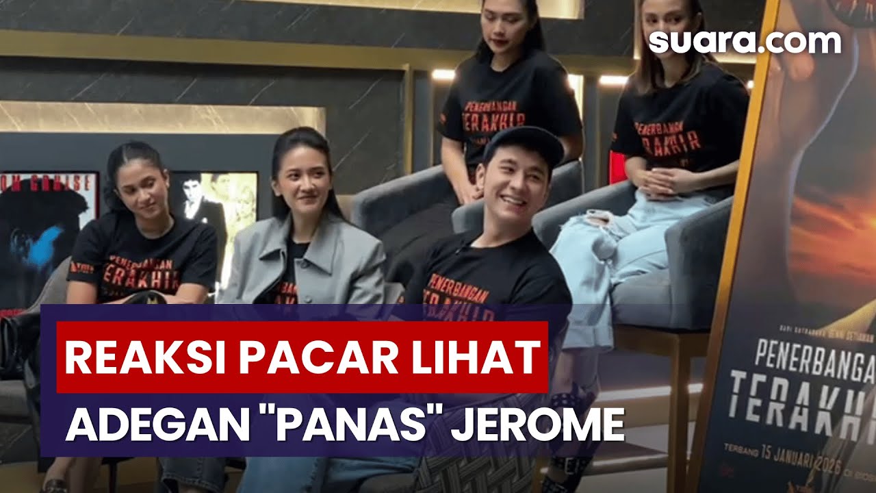 Ditonton Pacar Sendiri, Jerome Kurnia Buka-bukaan Soal Adegan Intim dengan Aghniny Haque