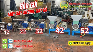 Giá Bán Máy Xay Xương Xay Cá Mới Nhất Tháng 9 Năm 2025