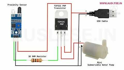 Automatic Hand Sanitizer Dispenser circuit  EleCTRONICS PROJECT #youtube #shorts #education #short