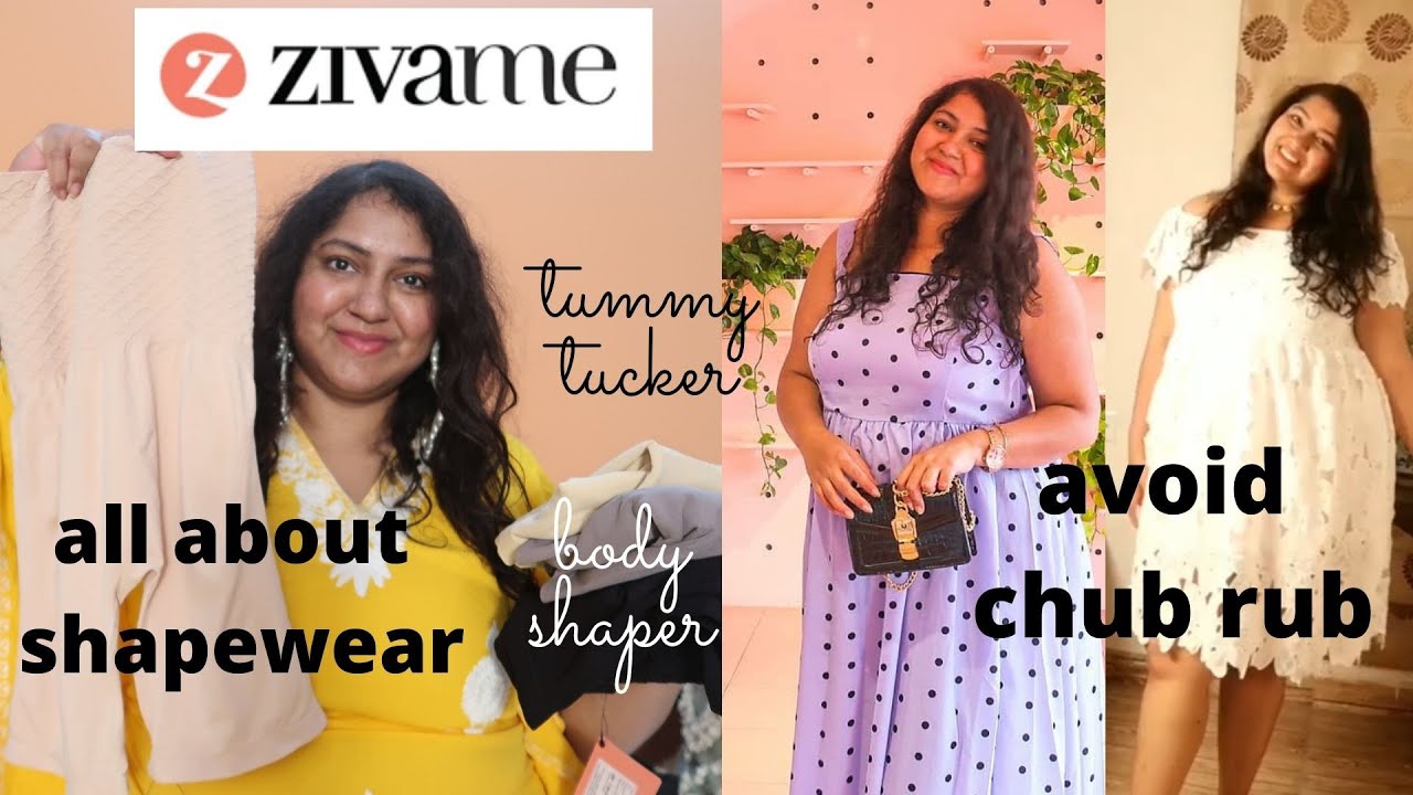 Zivame Haul : tummy tucker, body shaper, What to wear with dresses Curvy  Girl Guide