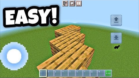 How to Icy Bridge in MCPE with NEW Touch Controls
