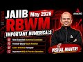 RBWM Numericals | JAIIB RBWM Numerical | English Medium | Vishal Mantri