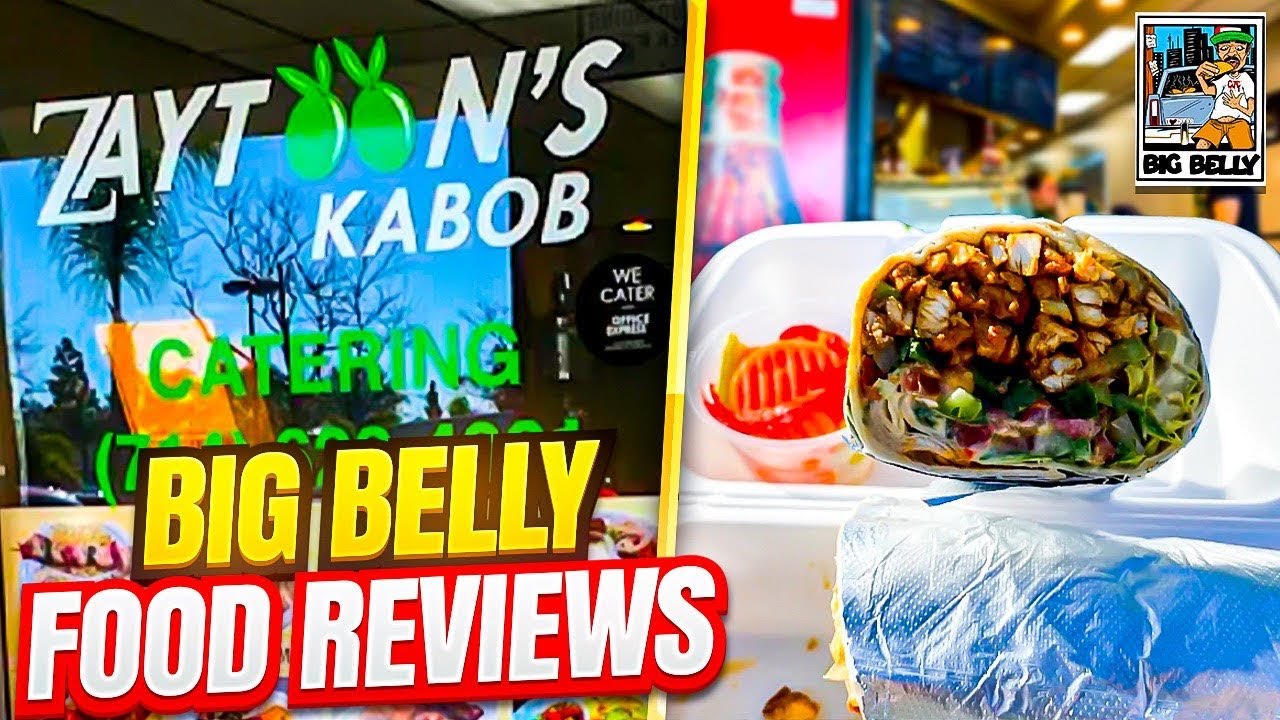 DELICIOUS MEDITERRANEAN FOODZaytoon's Kabob BIG BELLY FOOD REVIEW