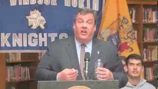 Christie Defends His First Response to Police Escort Uproar