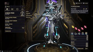 Warframe Maximum Investment - Hydroid Prime | The Vallis Undermind