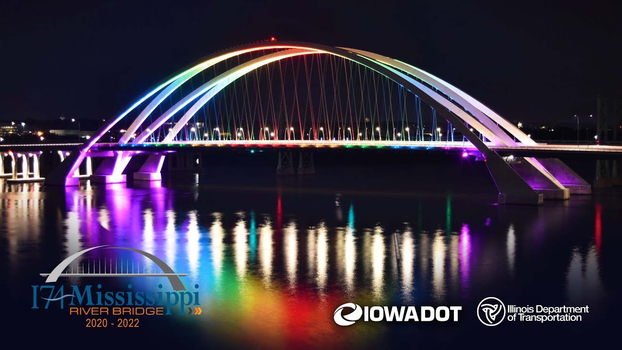 Modjeski and Masters | New I-74 Mississippi River Arch Bridges