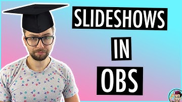 Create An IMAGE SLIDESHOW In OBS!