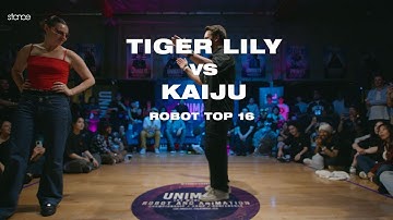 Tiger Lily vs Kaiju | ROBOT TOP 16 | UNIMATE DANCE 2025 4K