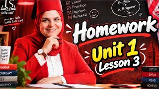 Full 2nd باكالوريا Homework unit 1 lesson 3 News
