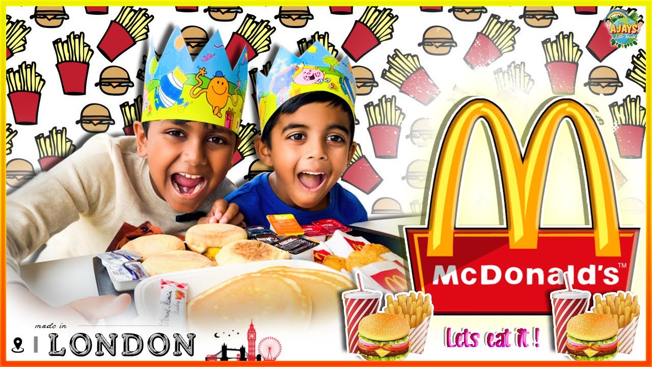 MCDONALD'S TOUR - AJAYS LITTLE WORLD - LONDON