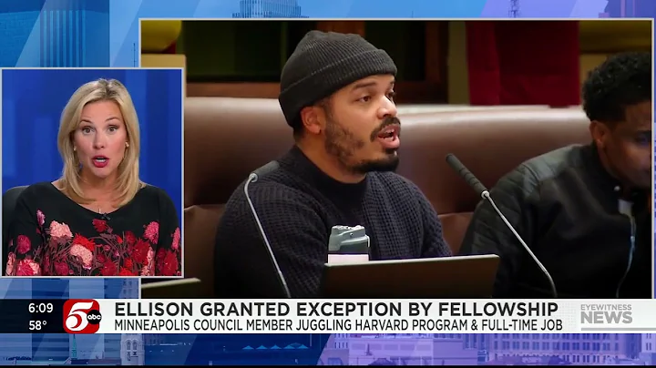 Harvard says Jeremiah Ellison was granted work exception for fellowship