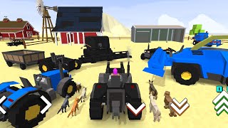 Blocky Farm and Racing - 50000 K #Farm | Android and IOS screenshot 2