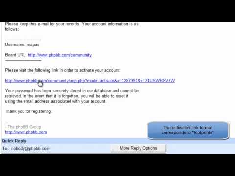 Gmail Activation link problem