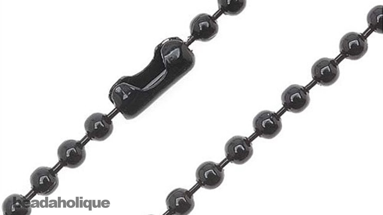 How to Cut Ball Chain and Attach a Clasp 