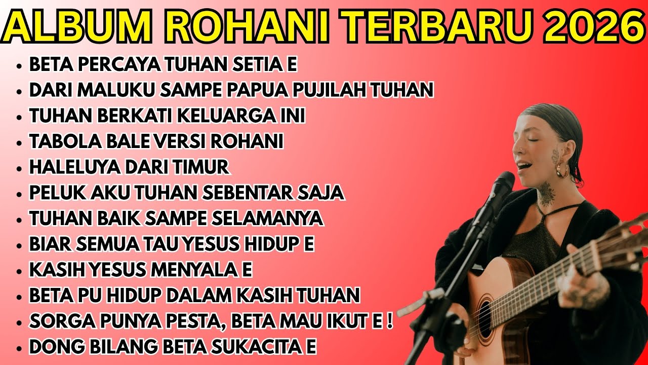 LAGU ROHANI TERBARU 2026 ✨ Lagu pujian dan penyembahan dengan nuansa damai 🙏