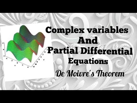 Complex variables & partial differential equations _ De Moivre's ...