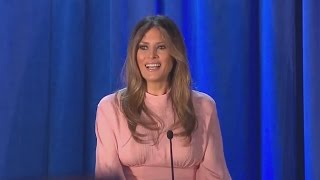 Melania Trump: ‘Our Culture Has Gotten Too Mean'