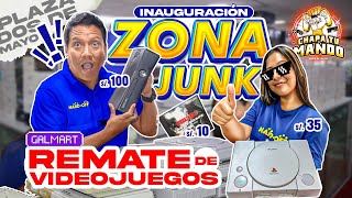 INAGURACIÓN DE ZONA JUNK PERÚ, REMATE DE CONSOLAS Y VIDEOJUEGOS