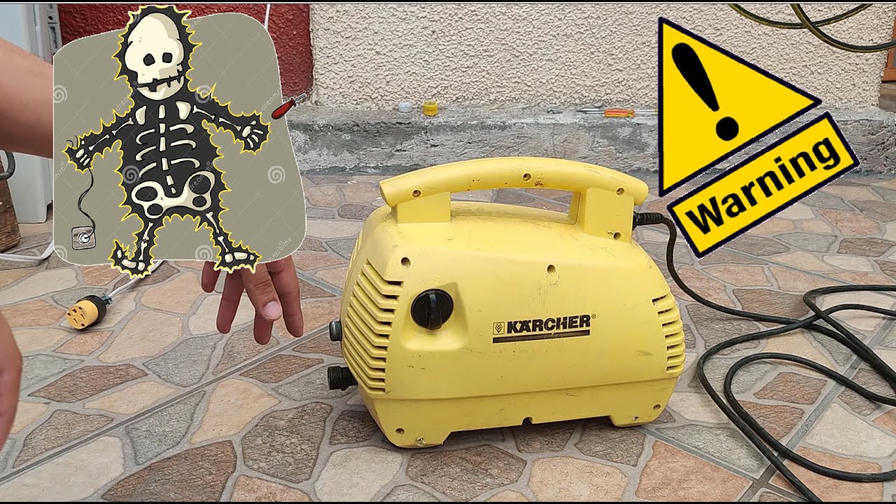 NO ENCIENDE KARCHER K 2.93 FALLA RESUELTA SIN GARANTIA DE ESTA  HIDROLAVADORA - YouTube