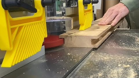 Mortise and tenon door build