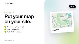 Use your Atlas Studio map style on your website | Ep 15