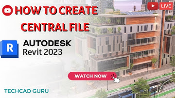 How to create central Model/File in Revit | Autodesk Revit Free Video and E-Books📚