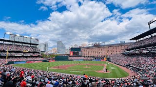 7th inning stretch at Oriole Park