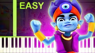 Subway Surfers Istanbul 2024 Theme  Easy Piano Tutorial