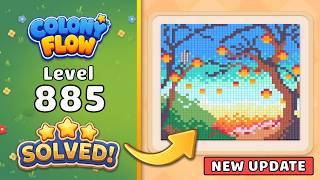 Colony Flow! Level 885 Walkthrough 🐜 | ABI GAMES Solution & Gameplay 🧩 (New Update)