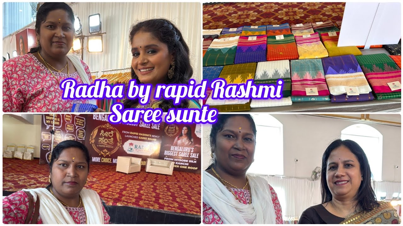 Radha by rapid Rashmi saree collection lover's don't miss this video ✨