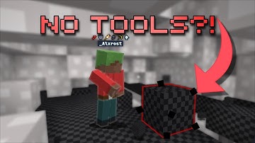 You can instant mine Bedrock in Bloxd.io with… your HAND?