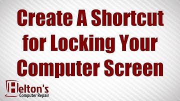 Create a Shortcut to lock your Computer on Windows 7