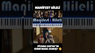 Manifest | HİLELİ Piyano ve Melodika Notaları #manifest #hileli #piyano #sueda #zoktay #hilal #lidya