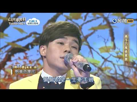 2017.06.24 台灣那麼旺【高手百萬衛冕賽】陳人豪 野草亦是花
