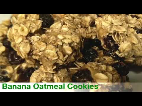 Banana Oatmeal Cookies