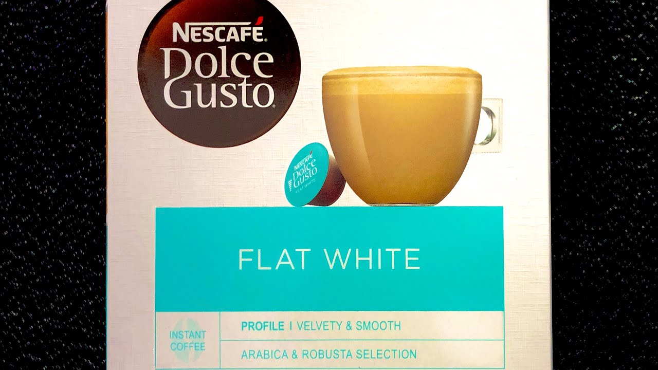 ☕️ Nescafe Dolce Gusto FLAT WHITE Review ☕️ Dolce Gusto Flat White Coffee  Bewertung 🍀