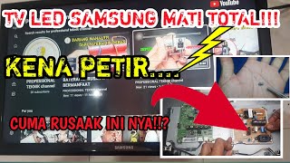TV LED SAMSUNG TERSAMBAR PETIR