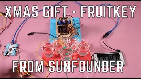 Best Christmas Gift for Family - Play Music with Rollarm+FruitKey+EC-Block Leonardo - Jingle Bell