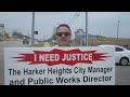 Harker Heights business owner protests against city