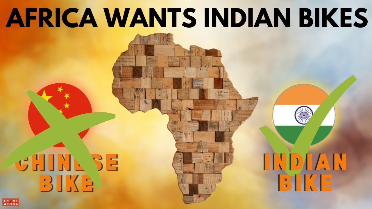 How BAJAJ & TVS Killed 160 Chinses Bike Manufacturer In Africa - Front Wheel