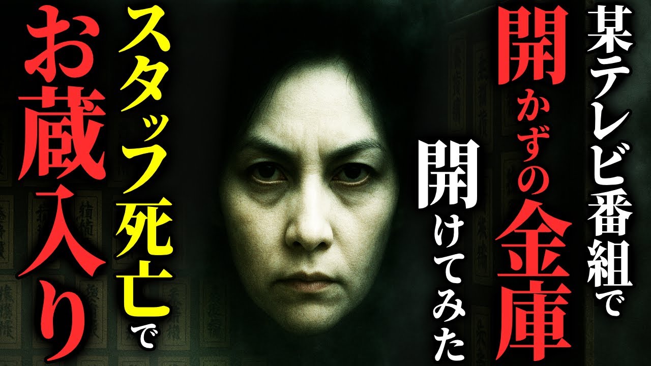 【怖い話】[放送中止] 無理矢理開けた『開かずの金庫』…ヤバい呪物でした…2chの怖い話「開かずの金庫・いたずら電話の代償・深夜の上映会・牙」【ゆっくり怪談】