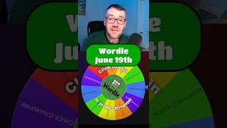 Wordle - June 19 #wordle #dailygame #puzzle