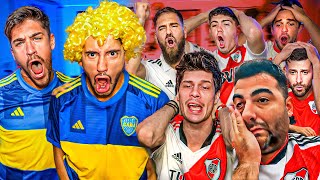 River vs Boca | Reacciones de Amigos | Copa de la Liga 2024