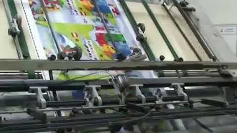 Control-ing In Line web production laminating machine.