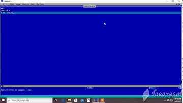 Std 7 Graphics in QBasic Part 1