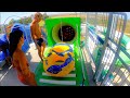 Ippocampo acquapark water slide double vortex italy