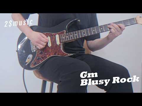 G Minor Blues Rock 🎸 | Soulful Guitar Solo & Improvisation