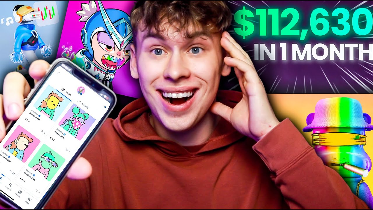 $112,630 IN 1 MONTH TRADING NFTS | BEST NFT INVESTING STRATEGY 2022 - How You Can Do This To!